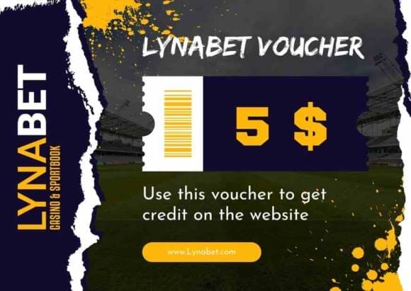 LynaBet gift card 5 USD