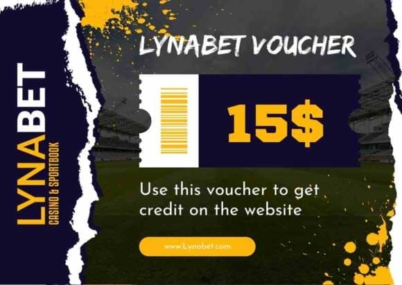 LynaBet gift card 15 USD