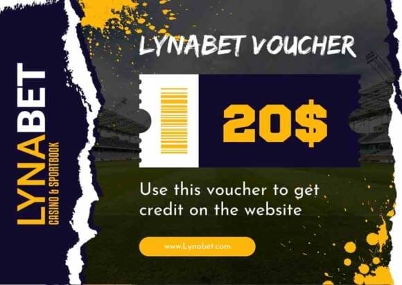 LynaBet gift card 20 USD